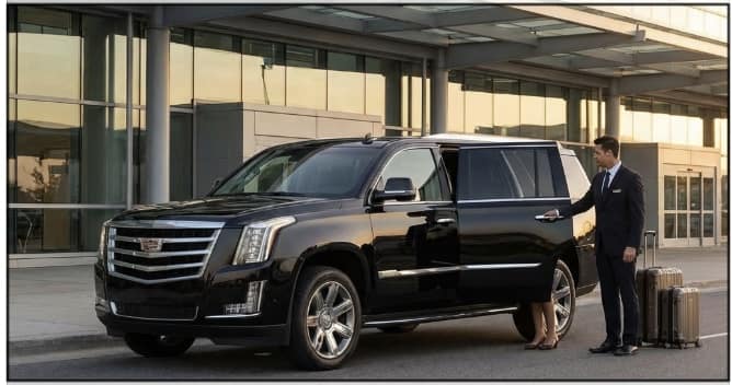 Airport transfer. Luxury Car Service Skilled drivers and private airport ride pickup service Connecticut
